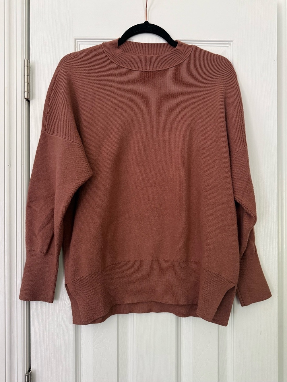 Abercrombie & Fitch Soft A&F Collection Mock Neck Sweater